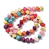 Synthetic Turquoise Beads Strands G-B140-B01-01-2