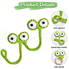 CHGCRAFT 4Pcs Polyester Hanging Pendant Decorations AJEW-CA0004-41A-4