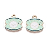 Alloy Enamel Pendants ENAM-T020-66A-1