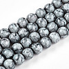 Baking Painted Glass Beads Strands DGLA-N003-10mm-A06-1