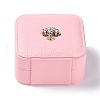 PU Imitation Leather Jewelry Organizer Box X1-CON-P016-A01-4