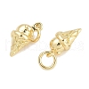 Rack Plating Brass Pendants KK-Q028-22G-2