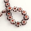 Handmade Millefiori Glass Bead Strands X-LK-R006-15F-2