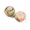 Opaque Spray Painted Glass Beads X1-GLAA-G118-01P-2