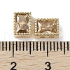 Brass with Cubic Zirconia Beads KK-G491-35G-03-3