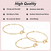 ANATTASOUL 8Pcs Stainless Steel Bangle BJEW-AN0001-80-3