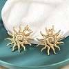 304 Stainless Steel Stud Earrings for Women EJEW-B121-01G-02-2