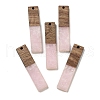 Resin and Walnut Wooden Pendants FIND-B042-20C-1