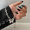 Imitation Pearl Beaded Pendant Necklaces WGB7F3C-05-1