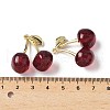Cherry Alloy Resin Pendants FIND-M084-01G-3