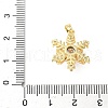 Brass Micro Pave Cubic Zirconia Rotating Pendants KK-M323-01A-G-3