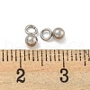 Non-Tarnish 201 Stainless Steel Charms STAS-O004-09A-P-3