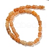 Natural Red Aventurine Beads Strands G-C039-A08-3