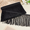 10 Yards Polyester Tassel Ribbon OCOR-WH0078-133-5