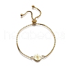 304 Stainless Steel Box Chain Slider Bracelets BJEW-TA00644-2