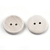 Natural Wood Buttons WOOD-N006-88A-01-2