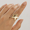 Star Alloy Cuff Rings FS-WGD4FE5-10-1