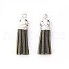 Faux Suede Tassel Pendant Decorations X-FIND-R095-031P-2