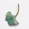 Tibetan Style Alloy Pendants X-PALLOY-F187-40ABG-1