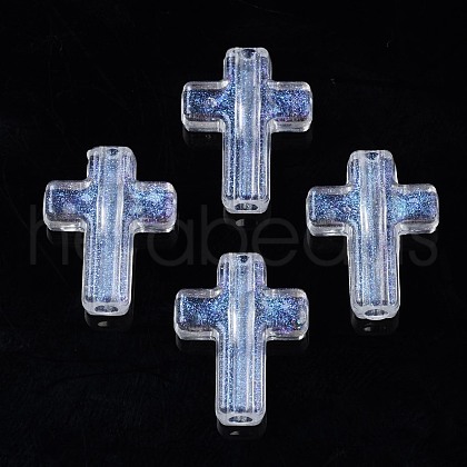 Transparent Acrylic Beads OACR-N008-100-1