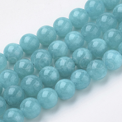 Natural Quartz Beads Strands G-S150-48-8mm-1-1