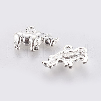 Tibetan Style Alloy Pendants TIBEP-A124167-AS-LF-1