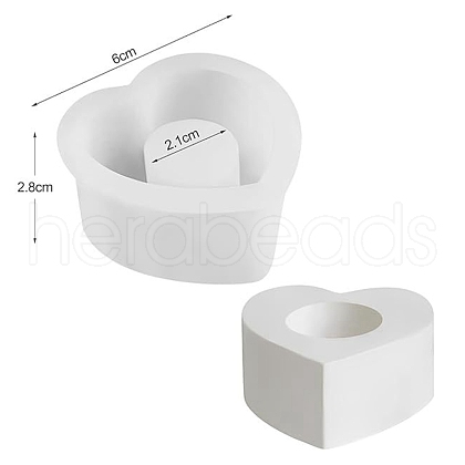Silhouette Silicone Candle Holder Molds PW-WG49677-04-1