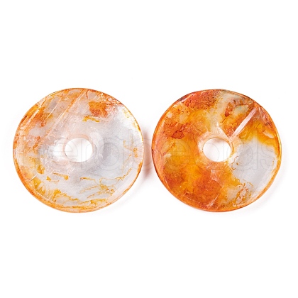 Natural Calcite Dyed Pendants G-B083-01A-02-1