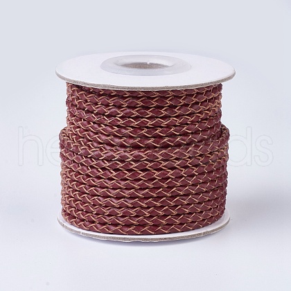 Braided Leather Cords WL-P002-10-A-1