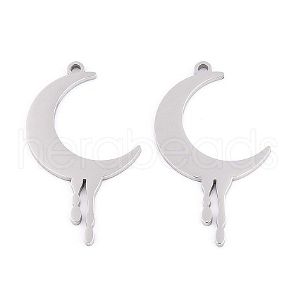 304 Stainless Steel Pendants STAS-N108-42P-1