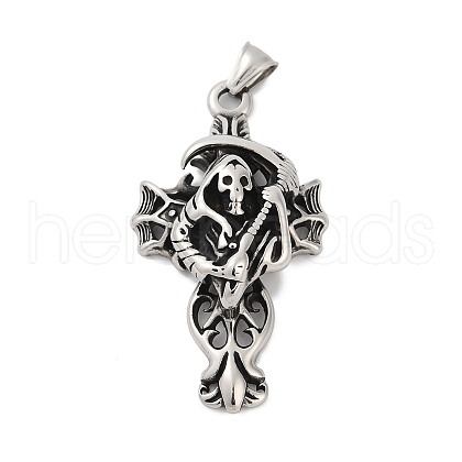 316 Surgical Stainless Steel Big Pendants STAS-D304-31AS-1