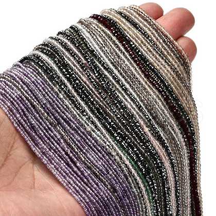 Natural Mixed Gemstone Beads Strands G-RM2025-17A-2mm-1