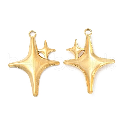 304 Stainless Steel Pendants X-STAS-Z041-29G-1