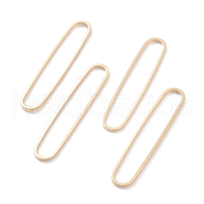 Brass Linking Rings KK-Y003-04G-G-1