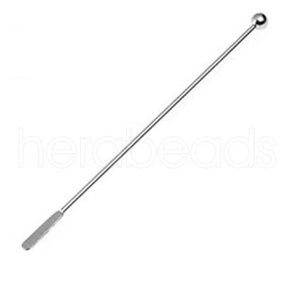 304 Stainless Steel Long Handle Wax Stirring Spoon CAND-PW0013-90-1