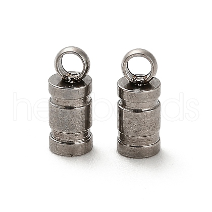 201 Stainless Steel Cord Ends STAS-S167-01B-P-1