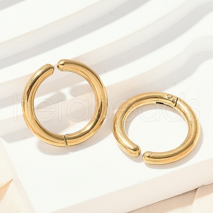 201 Stainless Steel Cuff Earring EJEW-C131-01C-G-1