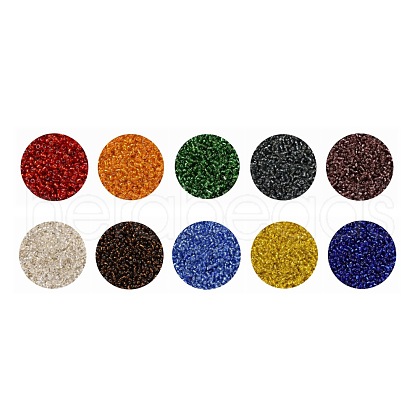 8/0 Glass Seed Beads SEED-US0001-03-3mm-1