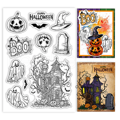 Custom Summer Theme PVC Plastic Clear Stamps DIY-WH0631-0360-1
