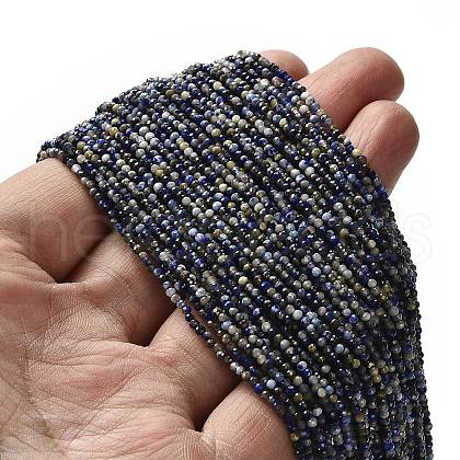 Natural Lapis Lazuli Beads Strands G-RM2025-A21-2mm-1