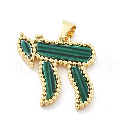 Brass Pendants KK-Z098-17G-03-1