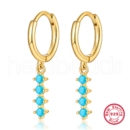 S925 Sterling Silver Hoop Earrings RL0741-9-1