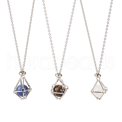  DIY Pendant Necklace DIY-TA0006-07P-1