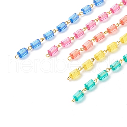 Handmade Link Chains AJEW-JB01055-01-1