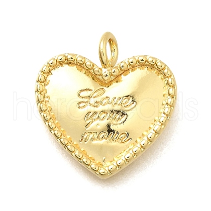 Brass Charms KK-S508-41G-01-1
