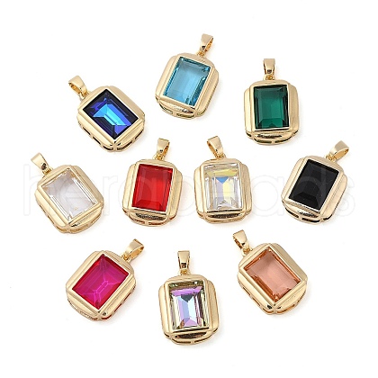 Rack Plating Brass Pendants KK-I710-06-1