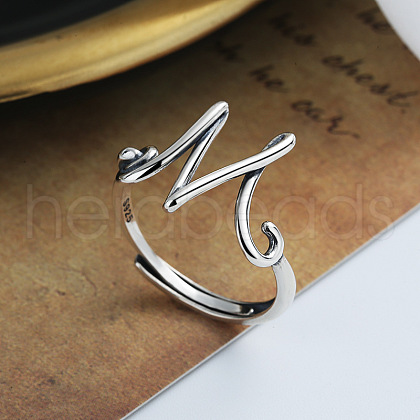 925 Sterling Silver Adjustable Finger Rings for Women FS-WG06A88-01-1