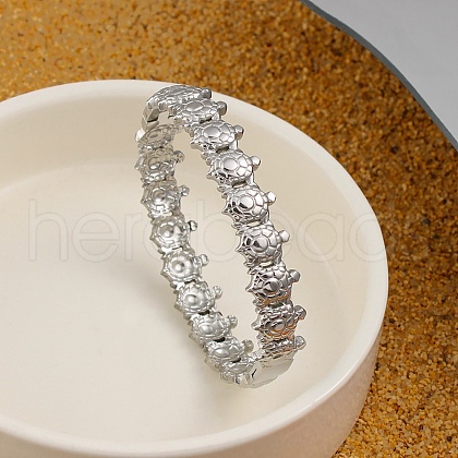 304 Stainless Steel Bangles for Women BJEW-Q045-04P-1