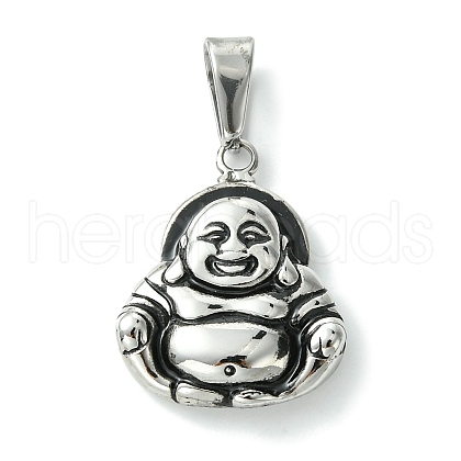 PVD Vacuum Plating 304 Stainless Steel Pendants STAS-L275-19AS-1