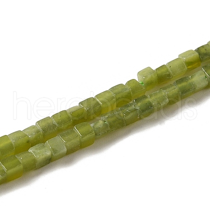 Natural Xinyi Jade/Chinese Southern Jade Beads Strands G-B064-A04-1